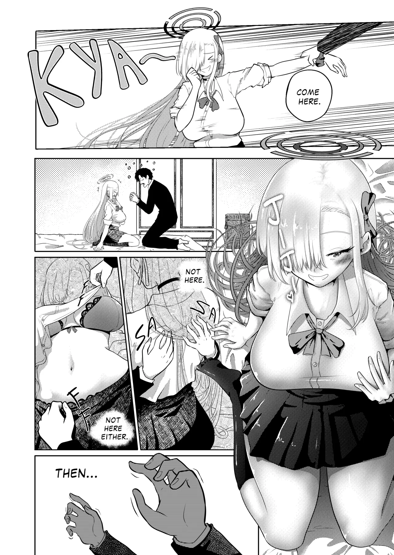 Asuna-chan to Futarikiri no Yoru | A Night Alone With Asuna-chan page 7 full