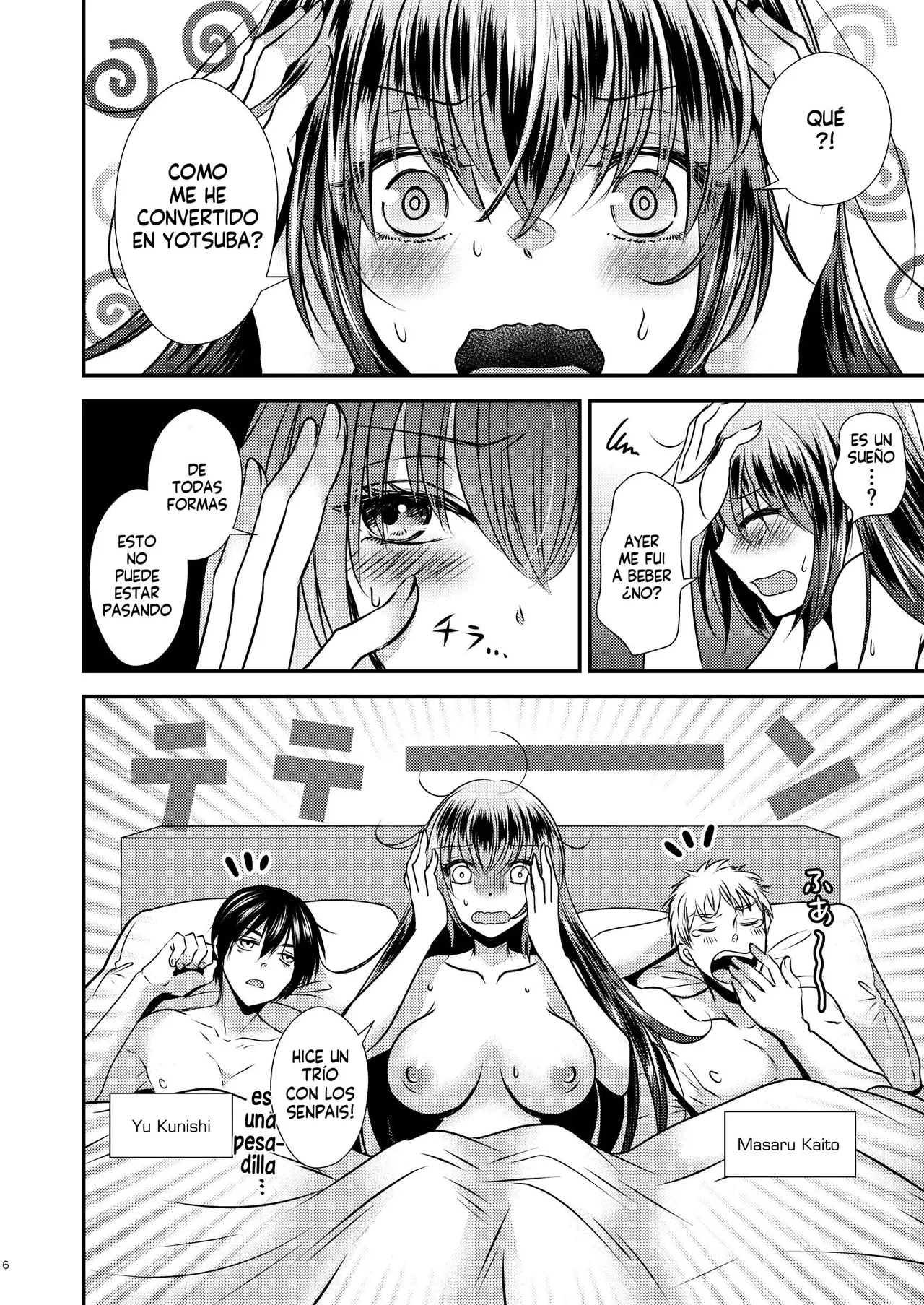 Shiko Kuso Onna to Irekawatta Ore | Cambie de cuerpo con una puta que le gustan los cuartetos page 5 full