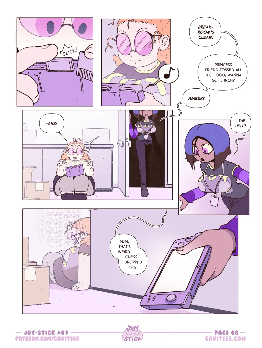 Joy-Stick 7: New Game Girl page 9 full
