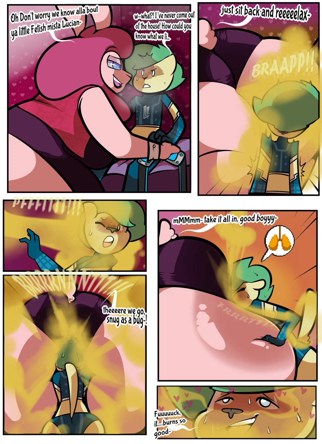 Thunder Thresh vs. Wanda Wolf page 9 full