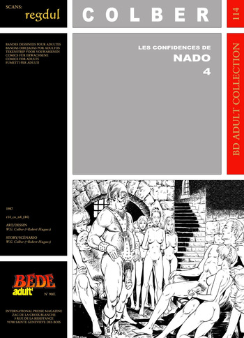 W. G. Colber  - Les confidences de Nado #4 cover