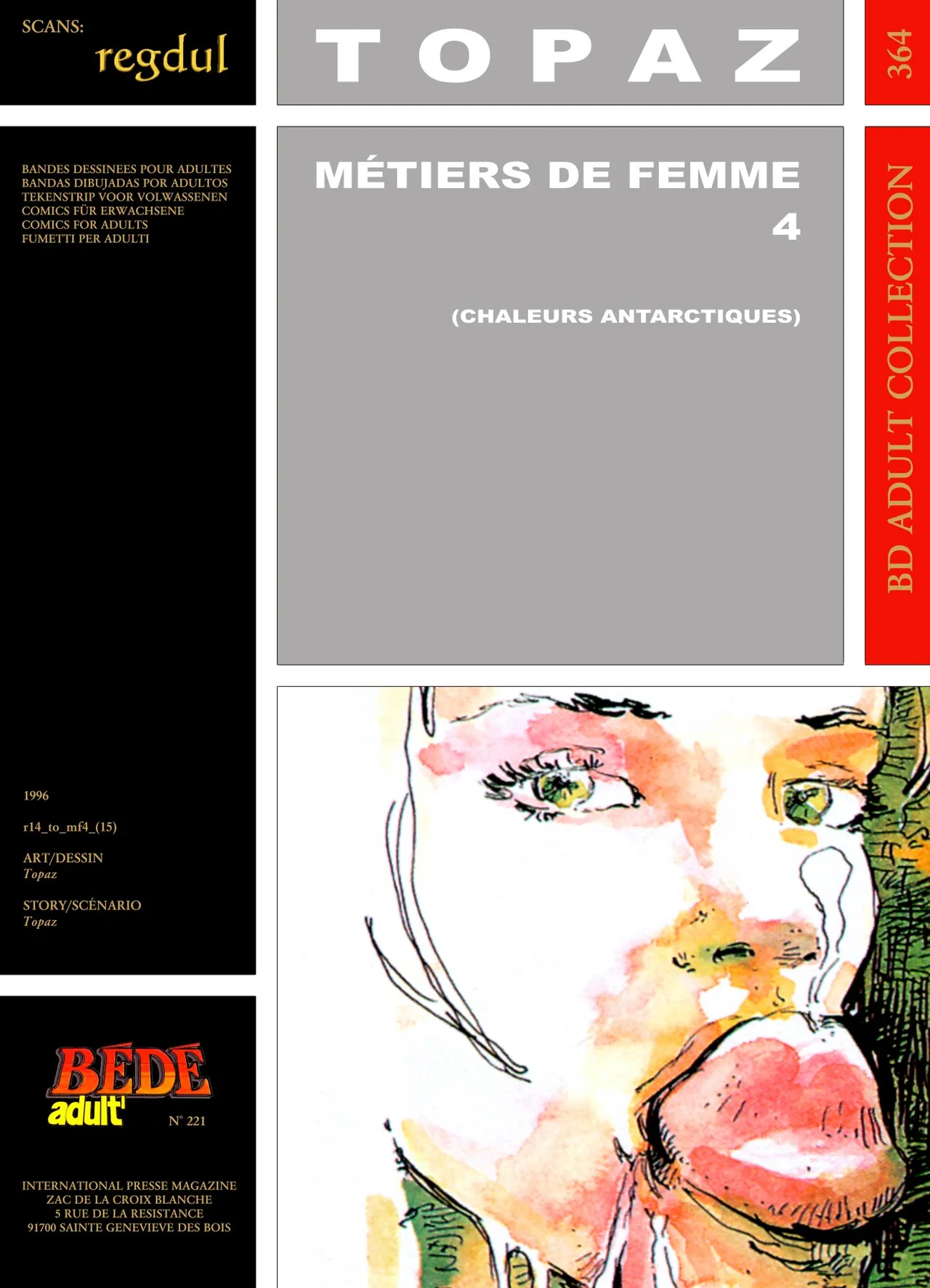 Topaz  - Métiers de femmes #4 page 1 full