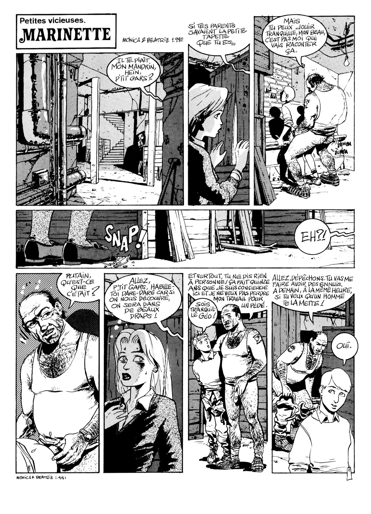 Mónica  &amp; Beatriz  - Petites vicieuses : Marinette page 2 full