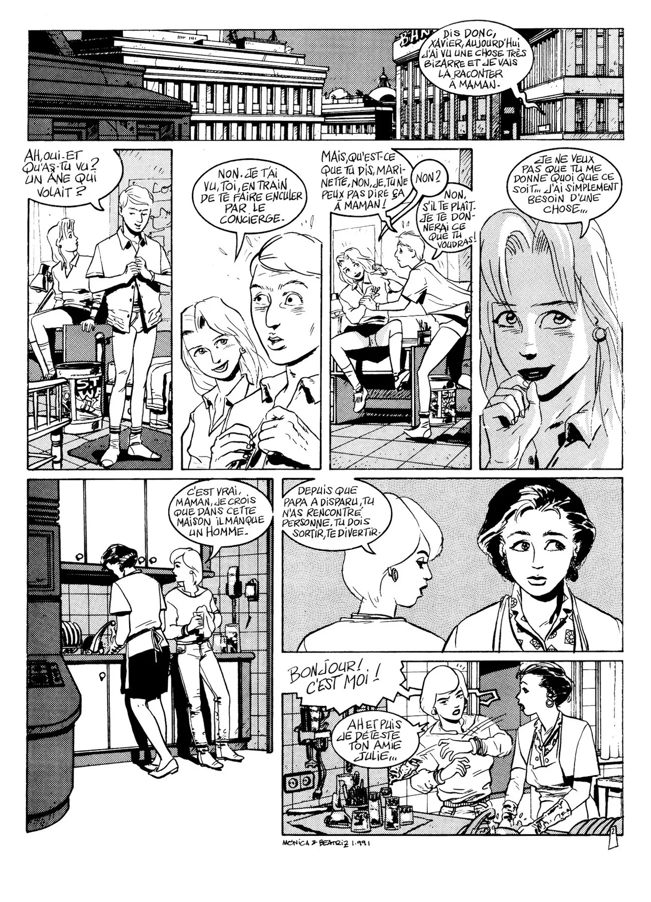Mónica  &amp; Beatriz  - Petites vicieuses : Marinette page 3 full