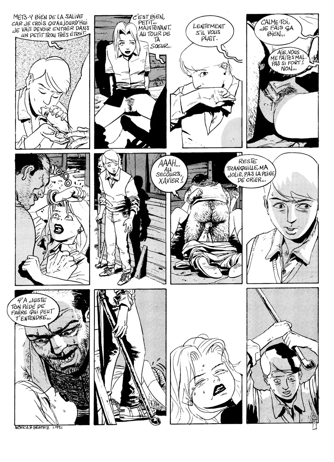 Mónica  &amp; Beatriz  - Petites vicieuses : Marinette page 6 full