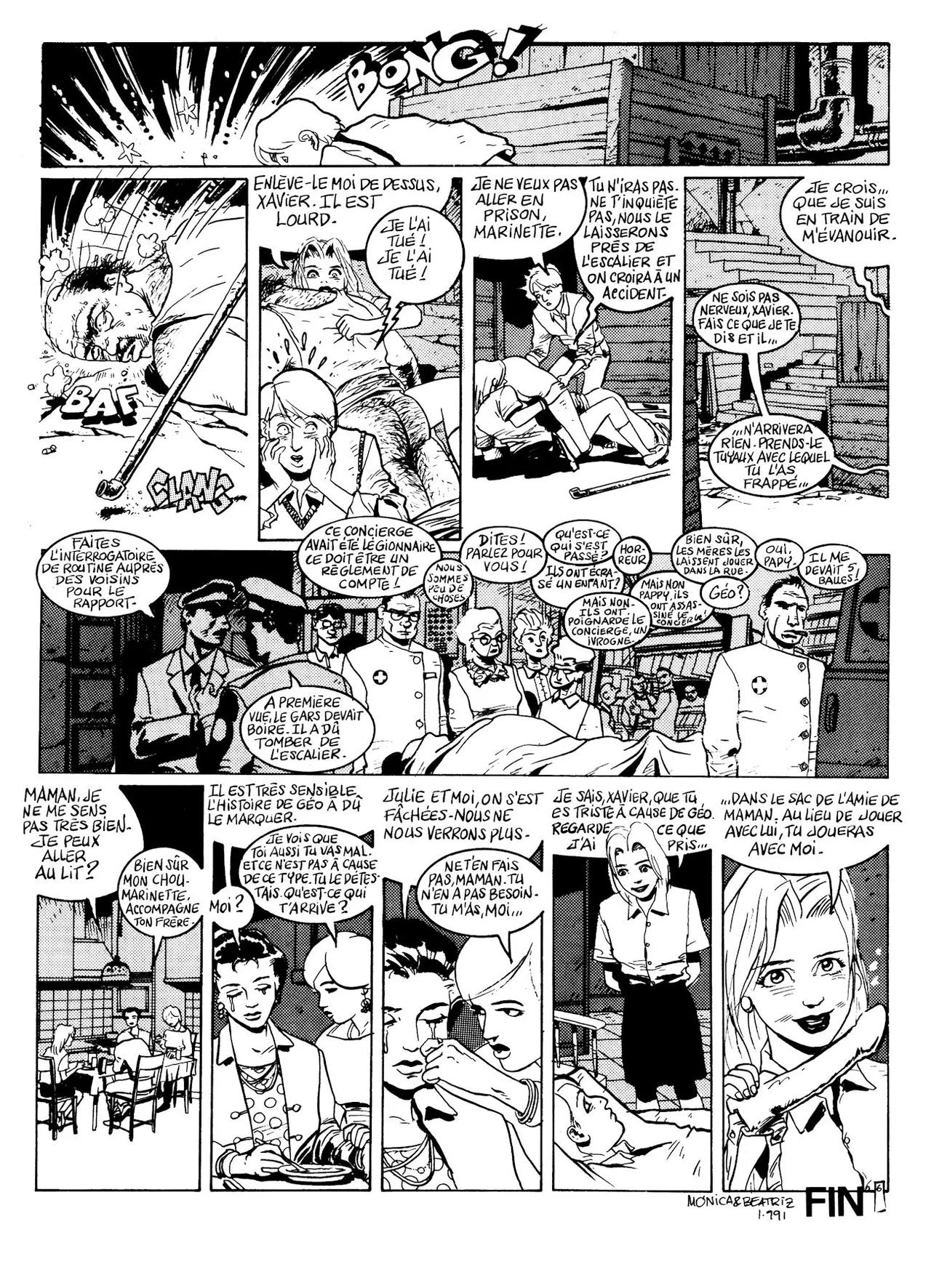 Mónica  &amp; Beatriz  - Petites vicieuses : Marinette page 7 full