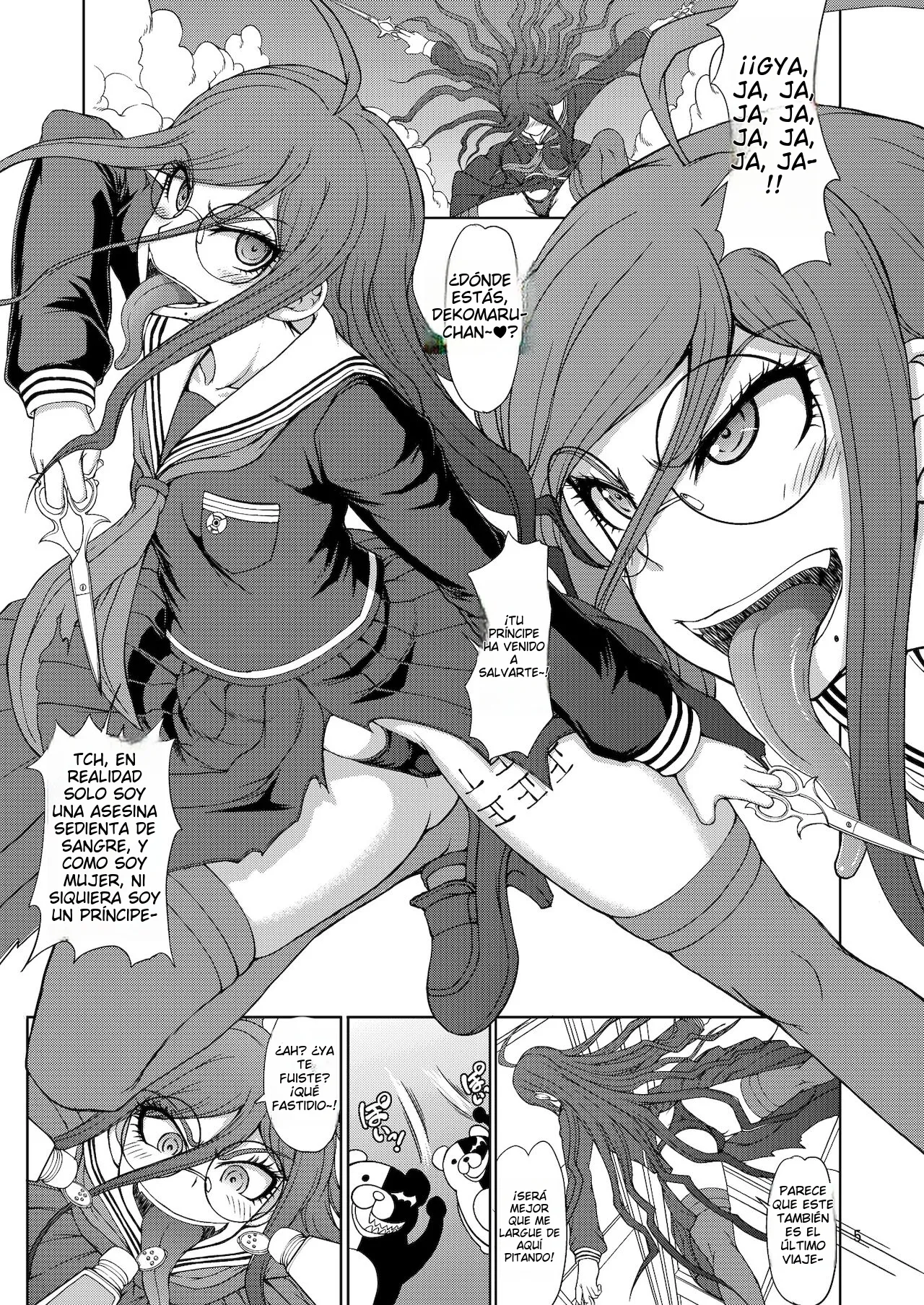 Zettai Zetsubou Zecchou Monorail｜Monoraíll del Desespero Absoluto y Extremo page 5 full