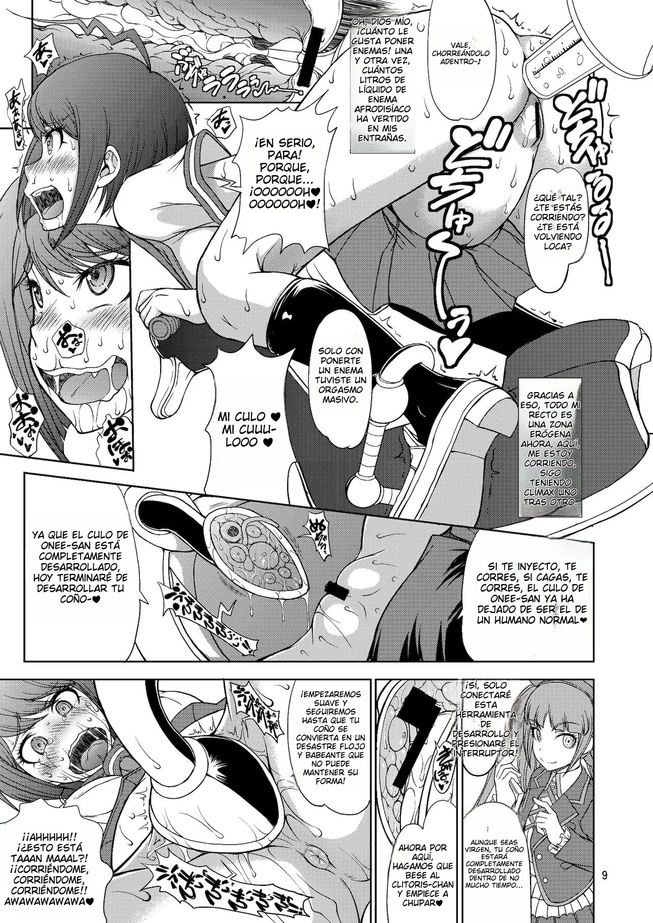 Zettai Zetsubou Zecchou Monorail｜Monoraíll del Desespero Absoluto y Extremo page 9 full