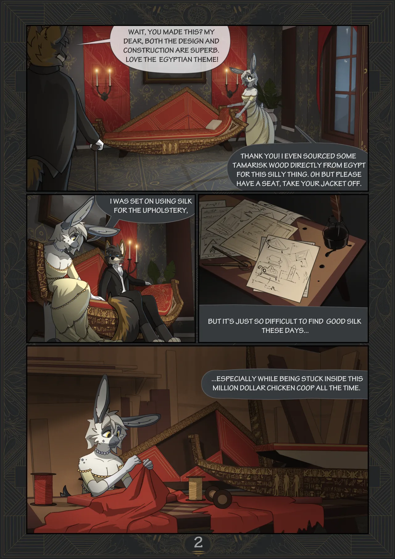 The Castle &amp; Christmas Spirit page 3 full