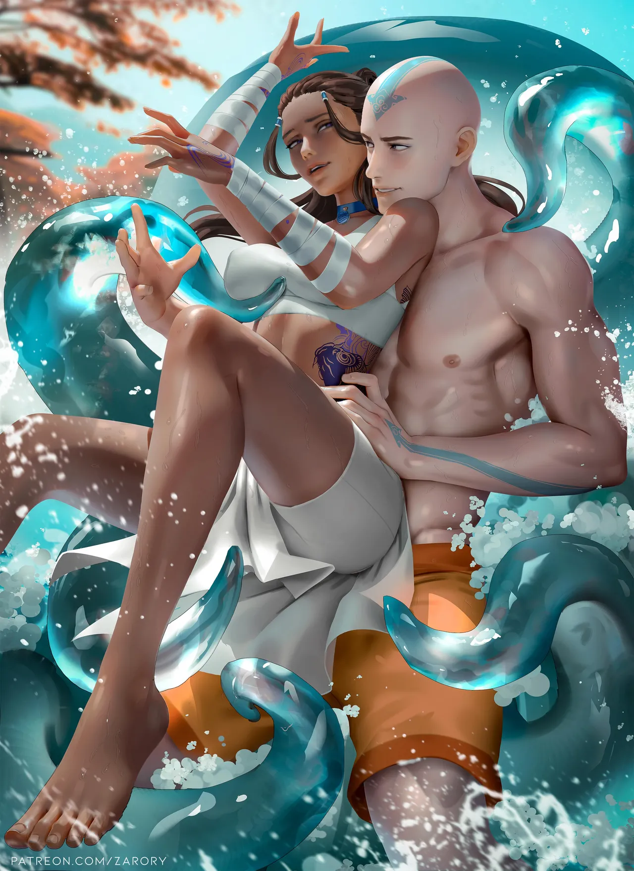 Waterbending practice got out of hand page 1 full