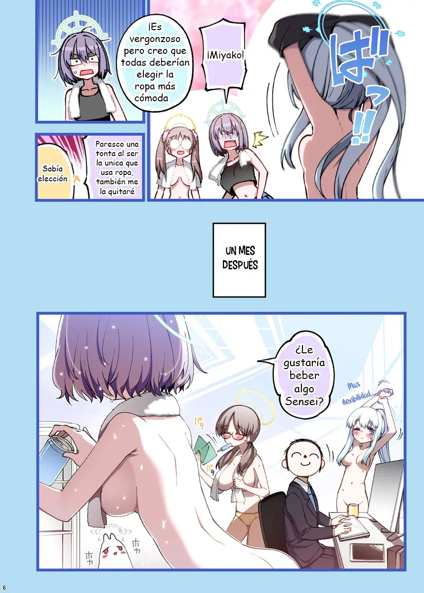 RABBIT Shoutai Schale ni Kikan!｜¡El juego de gritos de CONEJO Kikan! Blue Archive! page 6 full