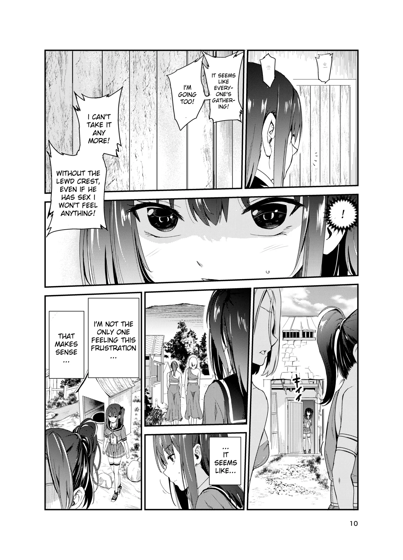 Tsuyagari Mura 8 ~Kareshi o Mamoru Tame Hikyou no Mura de Kyousei Gohoushi &amp; NTR Sex~ page 9 full