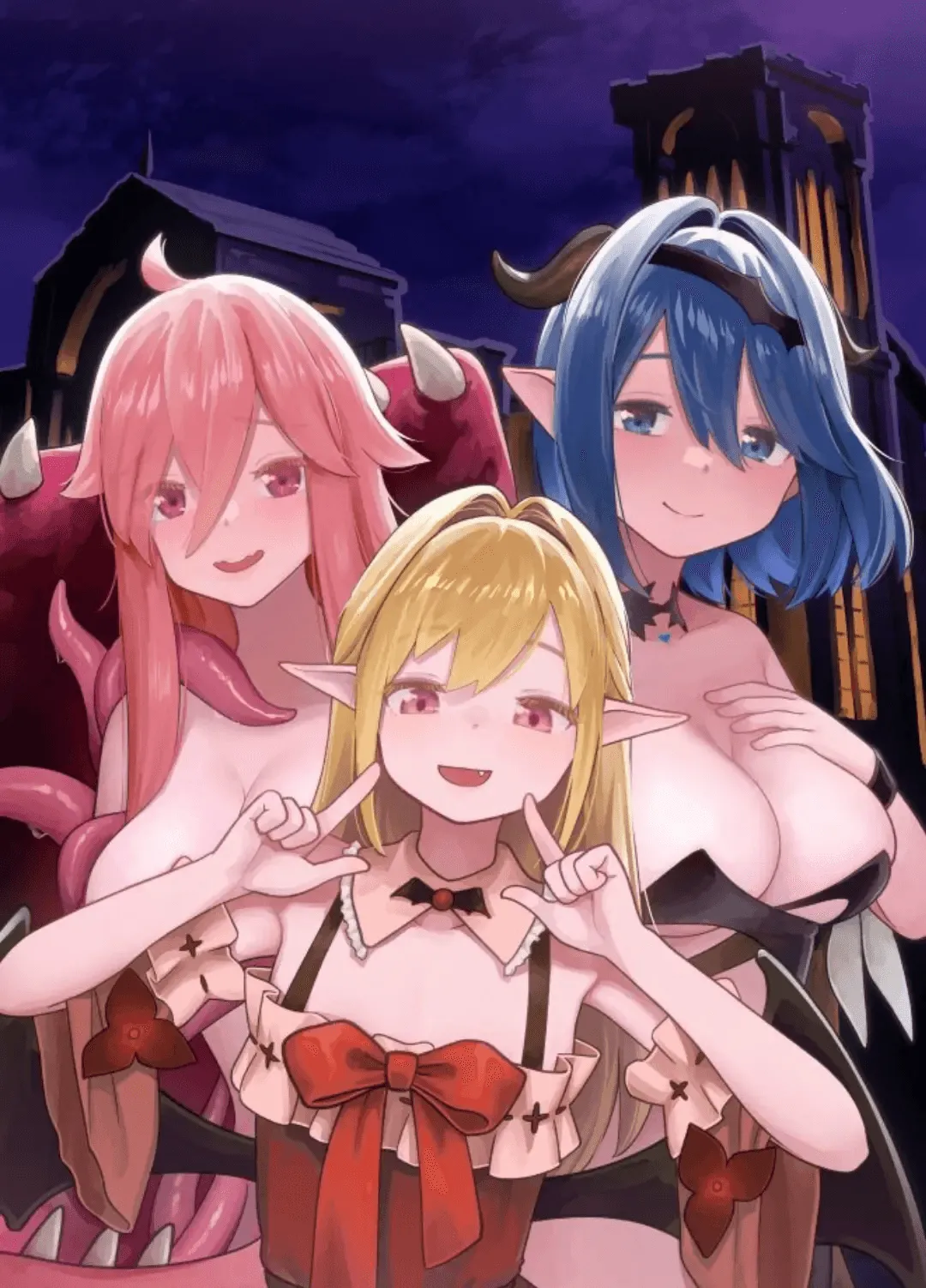 Maou ga Taosareta node Tank Kyoudai to Kenshi o Mamono Musume ni Kaechaimasu! | 마왕이 쓰러졌으니 탱커 형제와 검사를 마물소녀로 바꿔버립니다! page 3 full