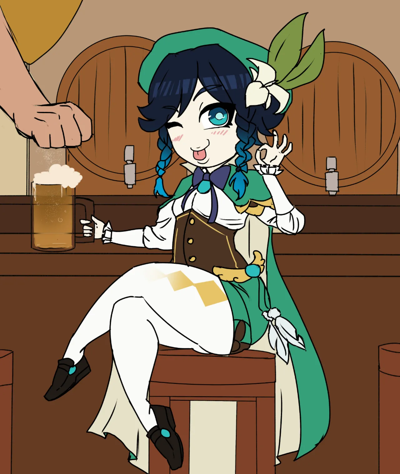 Venti skipped out on his bar tab page 1 full