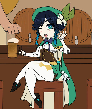 Venti skipped out on his bar tab cover