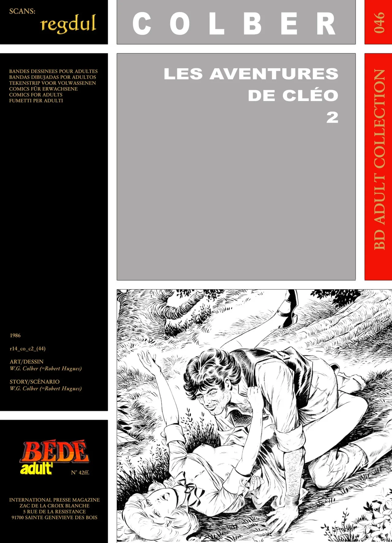 W. G. Colber  - Les aventures de Cléo #2 page 1 full