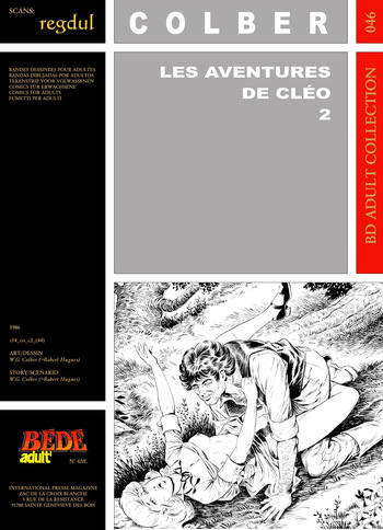 W. G. Colber  - Les aventures de Cléo #2 cover