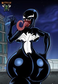 [Ameizing Lewds] Thicc-Venom (Spider-Man) (En Progreso) (Spanish) [kalock & ToonX]