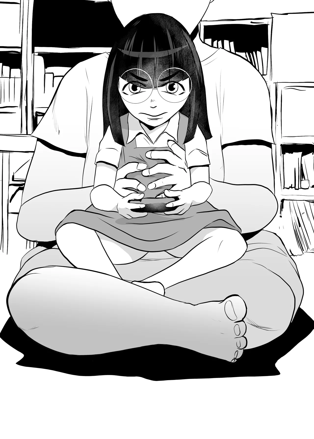 Heya ni Katte ni Isuwararete Komatteru 02 page 8 full