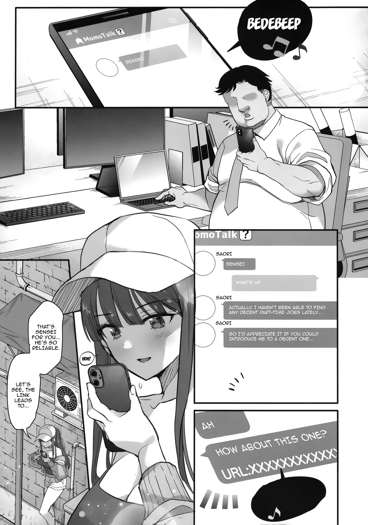 Saimin Yamibeit | Shady Hypno Part Time Job page 4 full