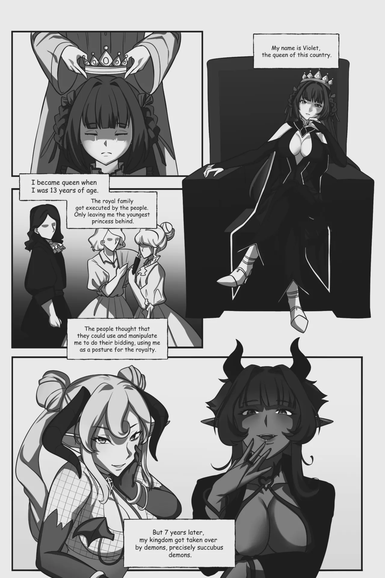 Succubus + Incubus Torments Me Chapter 1 page 2 full