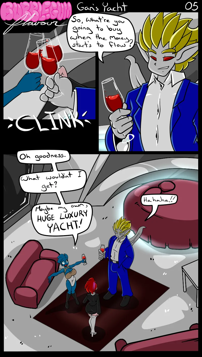 Bubblegum Flavour: Gan's Yacht page 5 full