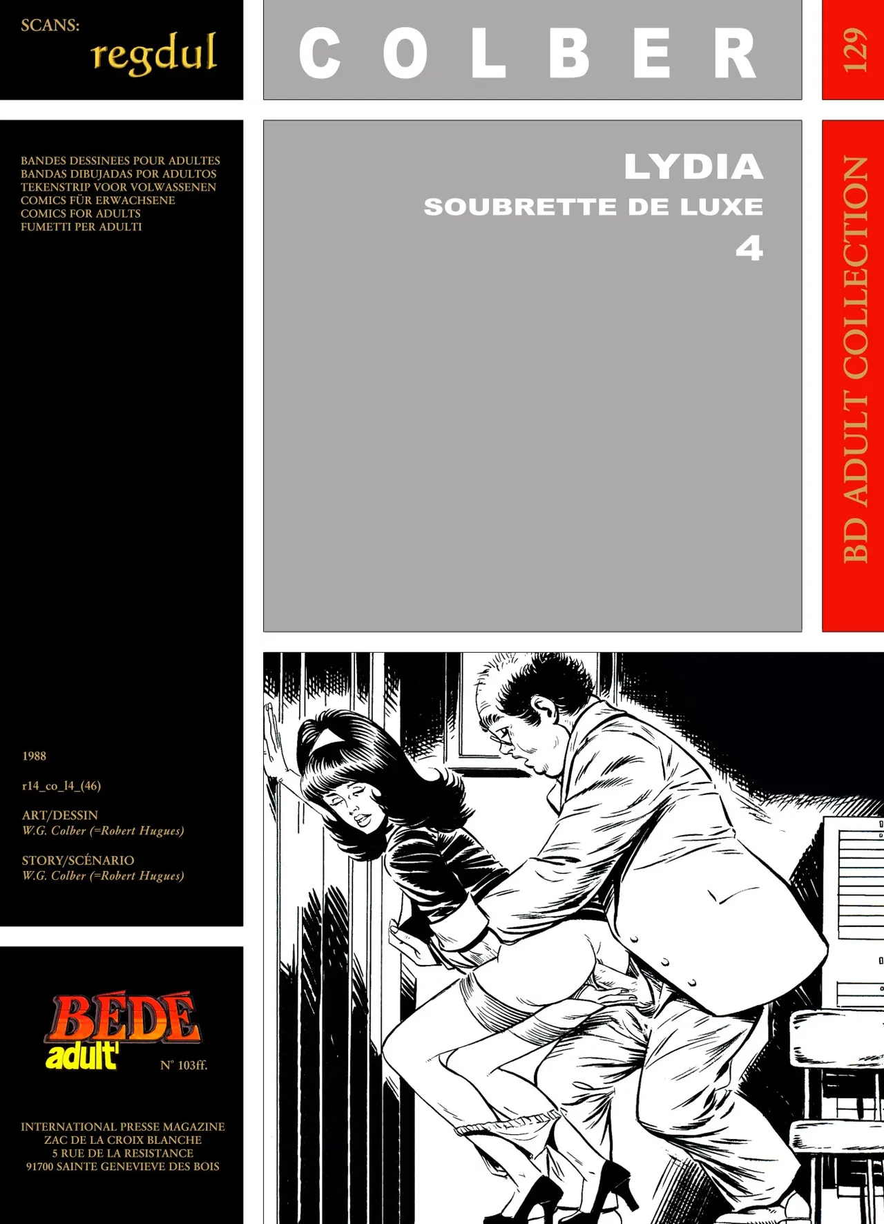 W. G. Colber  - Lydia - Soubrette de Luxe #4 page 1 full