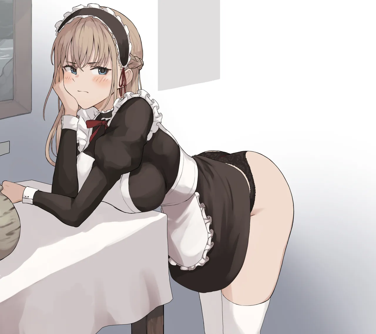 Monku o Ii Nakara mo Shumi ni Tsukiattekureru Maid-san page 7 full