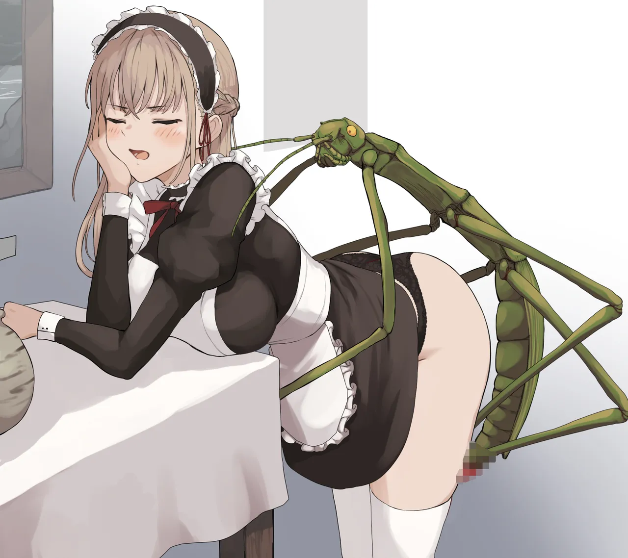 Monku o Ii Nakara mo Shumi ni Tsukiattekureru Maid-san page 8 full