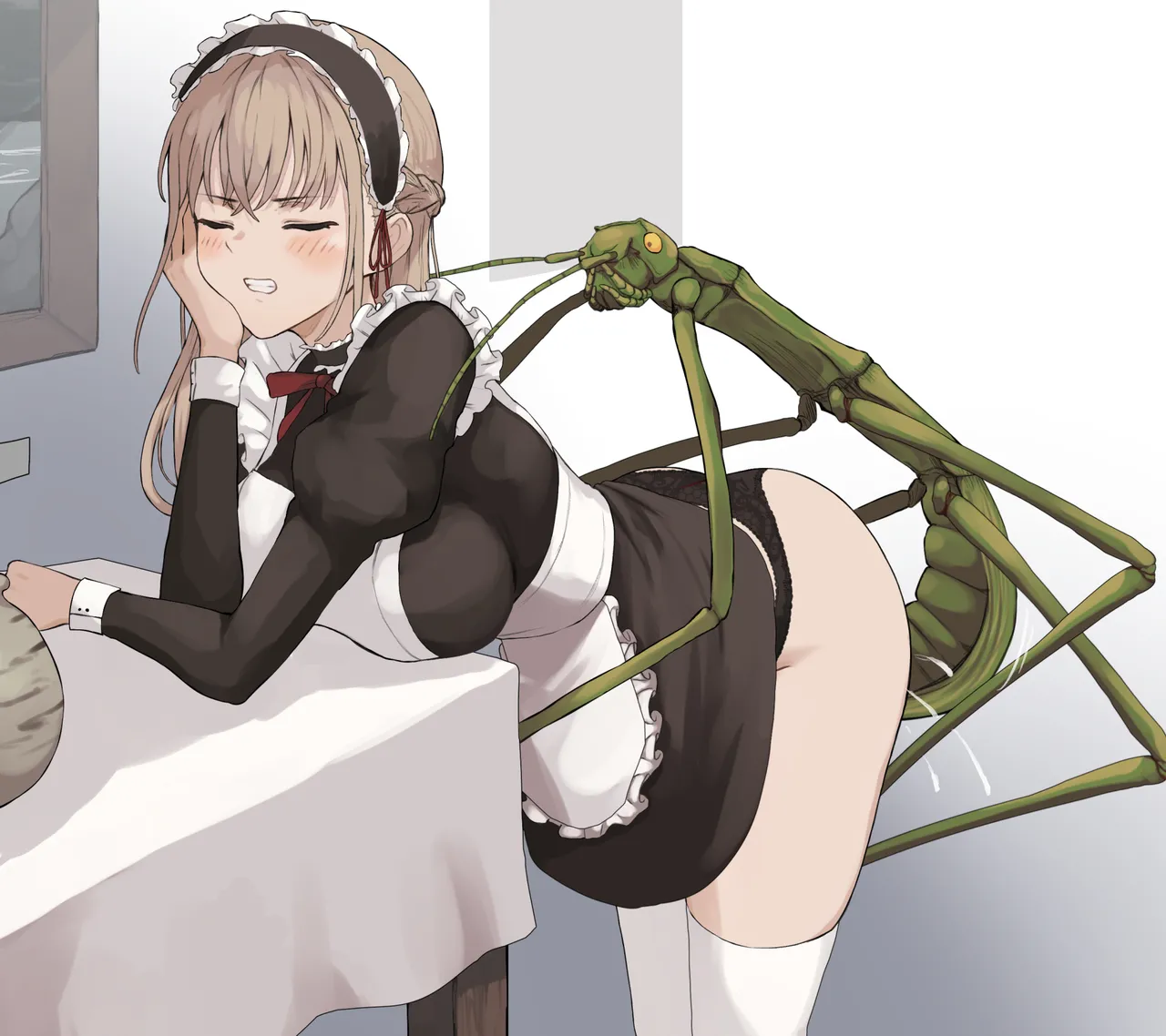 Monku o Ii Nakara mo Shumi ni Tsukiattekureru Maid-san page 9 full
