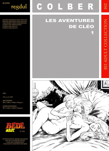 W. G. Colber  - Les aventures de Cléo #1 cover