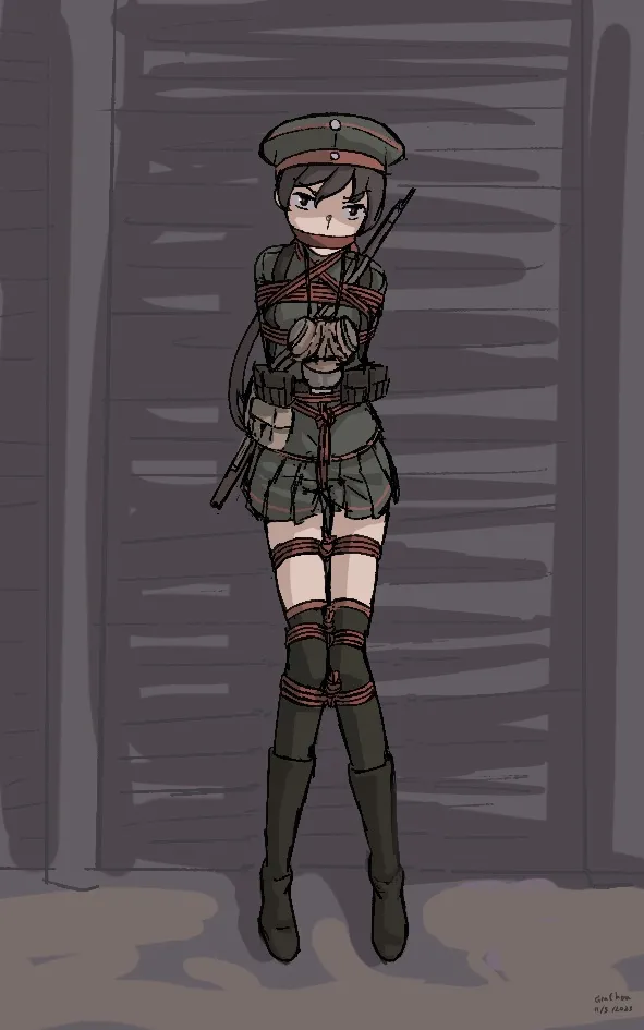 Tied soldiers girls page 10 full