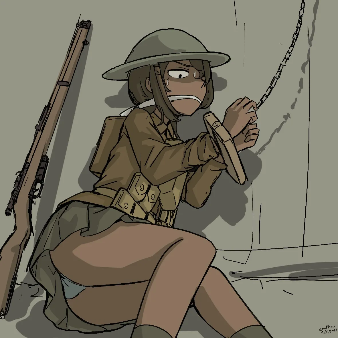 Tied soldiers girls page 3 full