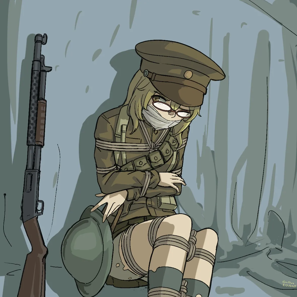 Tied soldiers girls page 7 full