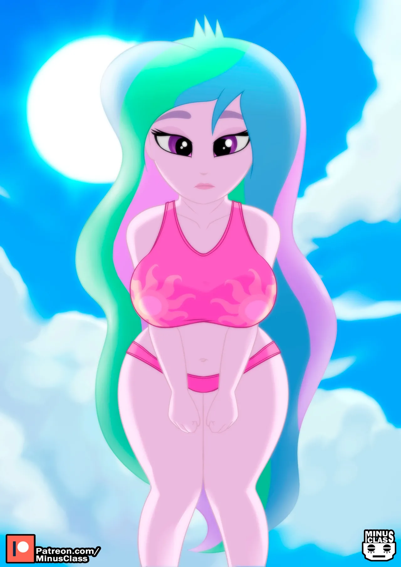 princess celestia by artist:minusclass page 1 full