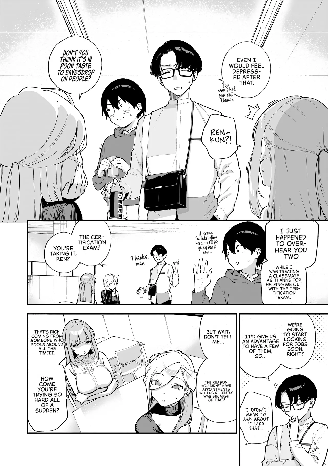 Bokura ga SeFri ja Nakunaru Hi -Chuuhen- | The Day We Stopped Being Fuckbuddies - Part 2- page 4 full