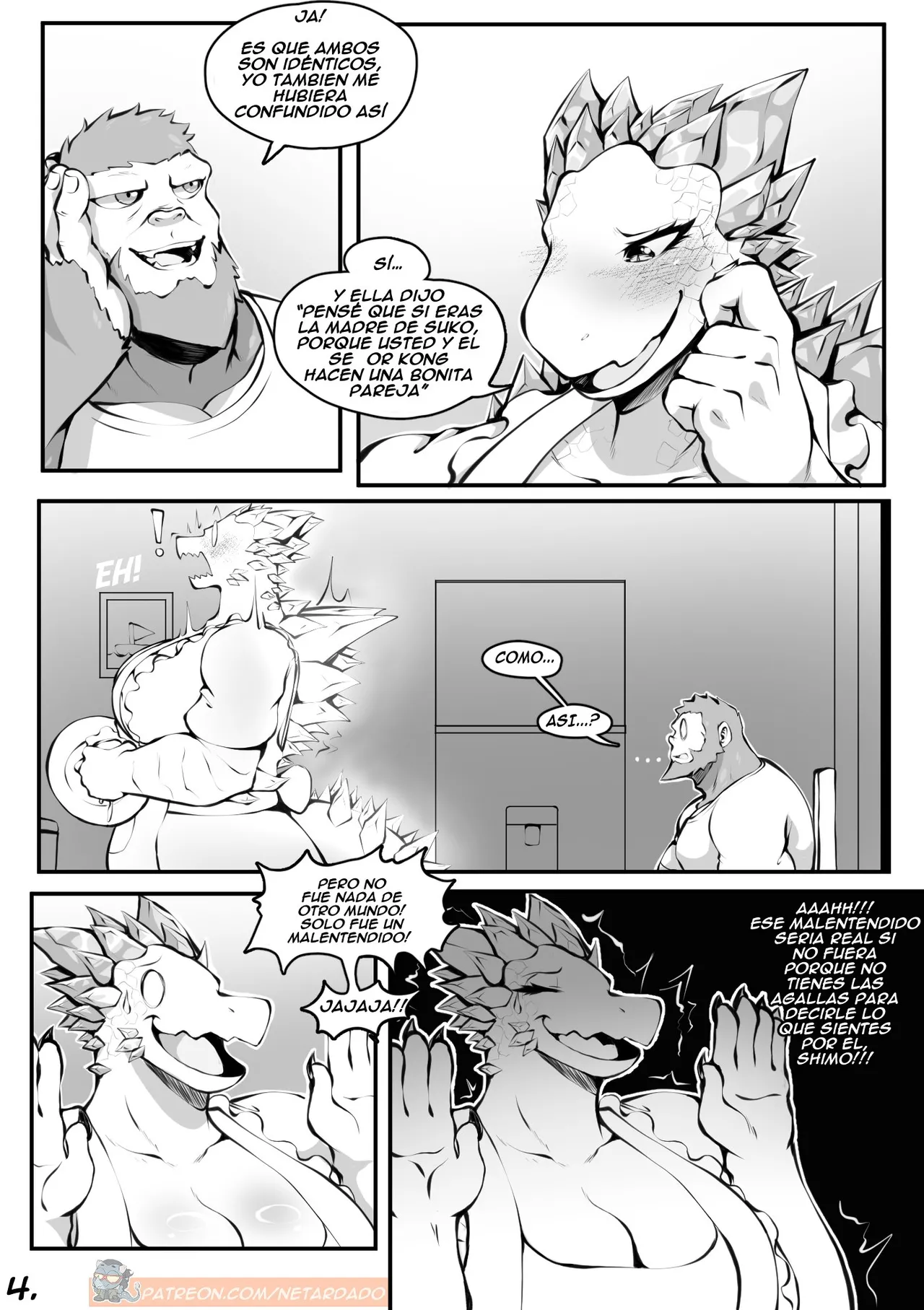 My sweet kaiju page 5 full