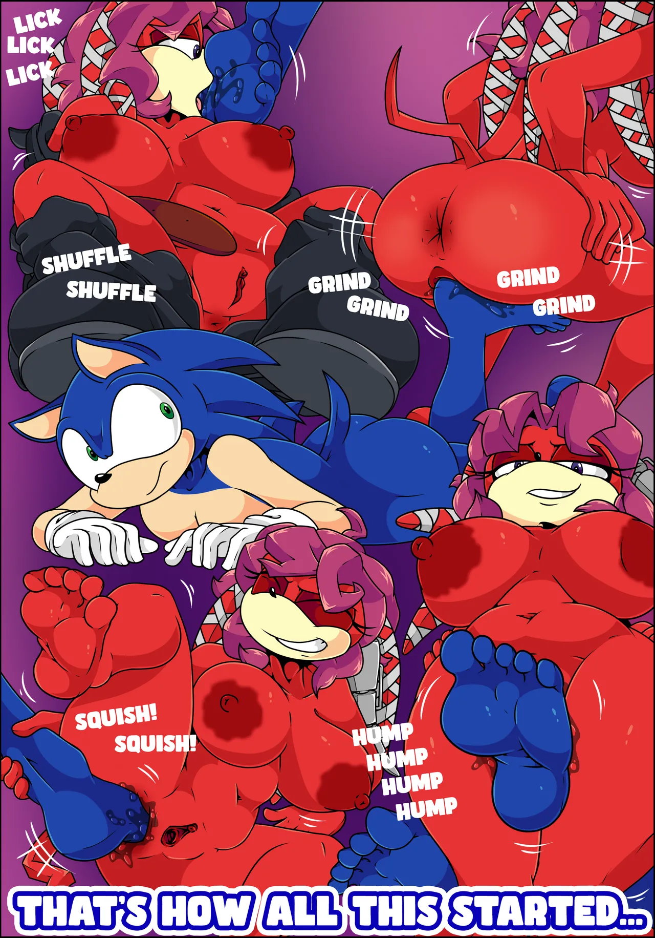 Sonic... I want to Date your Feet! page 6 full