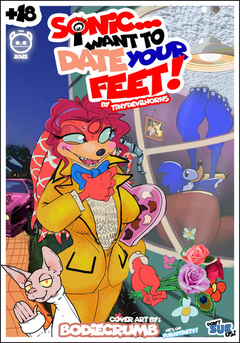 Sonic... I want to Date your Feet! cover