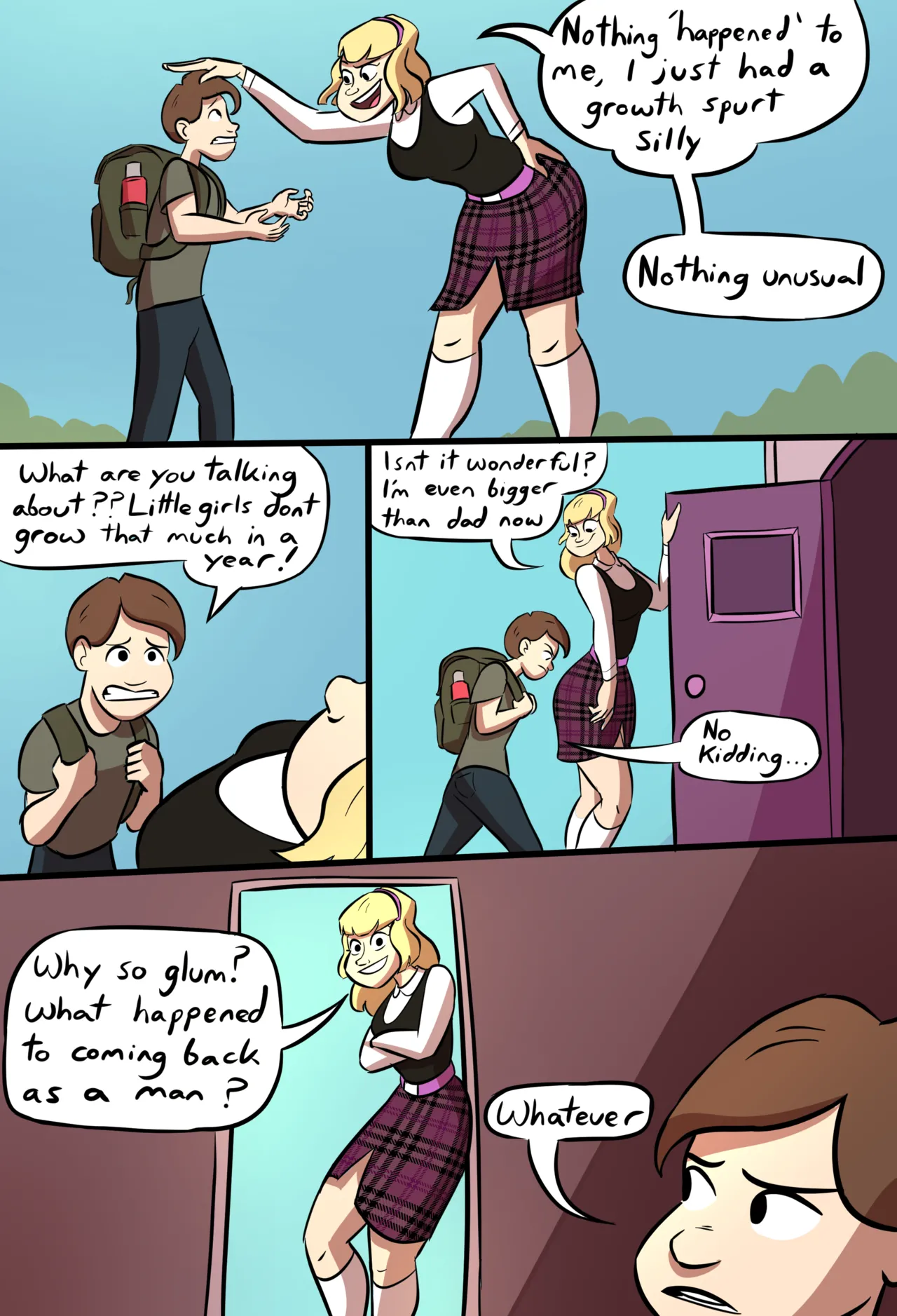 EmmaBrave - Growing Sister Comic page 3 full