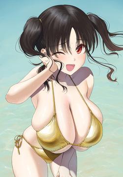[Yue] Glamor Size no Shitagi Model no Chance o Eru mo kekkyoku Yarakashite Gachi Oshioki Sareru Nagachichi Chika idol-chan [Korean] [Team Edge]