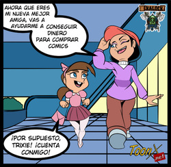 [DyriuckKaos] Money for Comics / Comics for friendship / Friendship for Cherry / Cherry for time (Spanish) [kalock & ToonX]