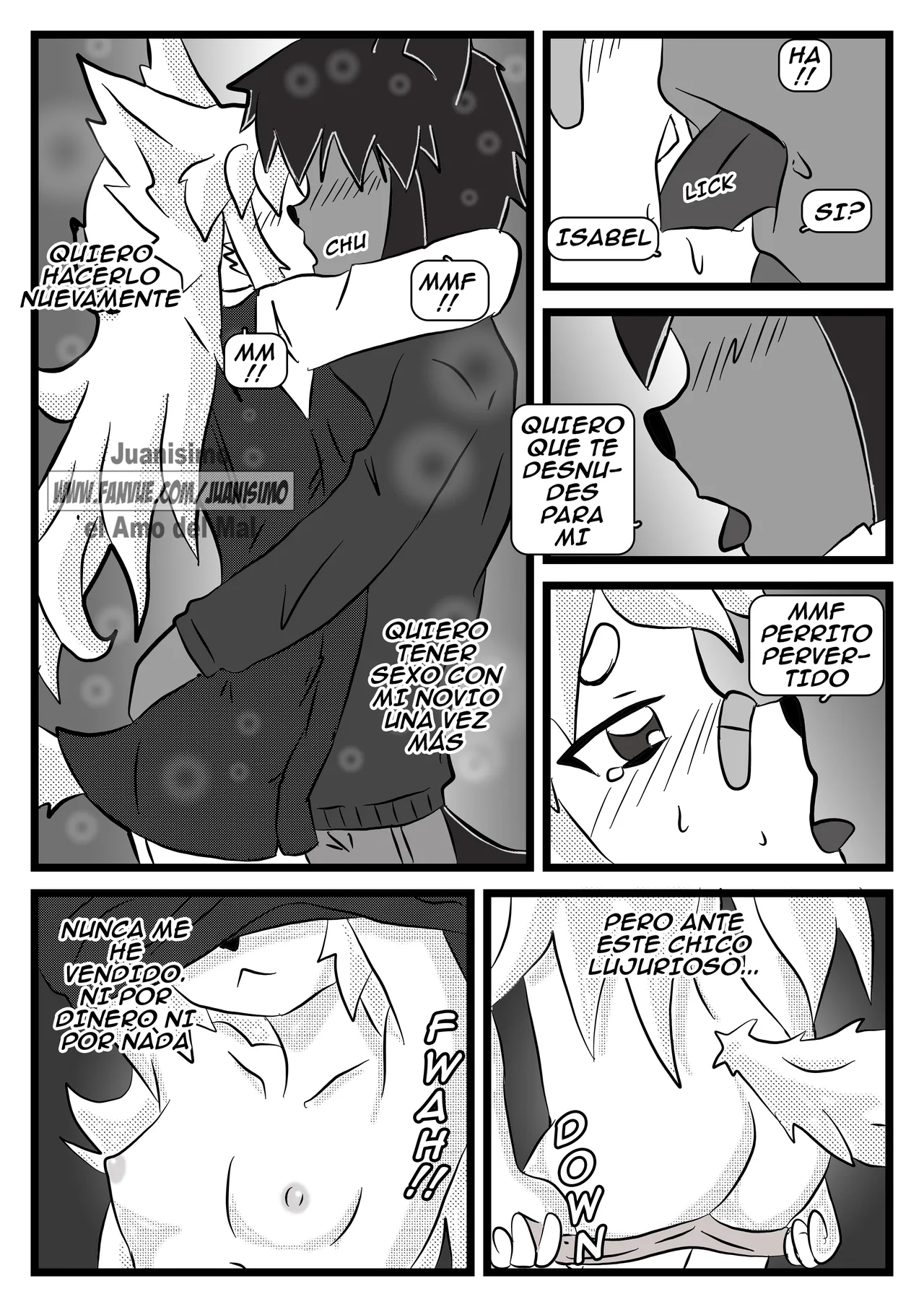 TRAVESURAS DE LA LINDA CHICA ZORRO page 7 full