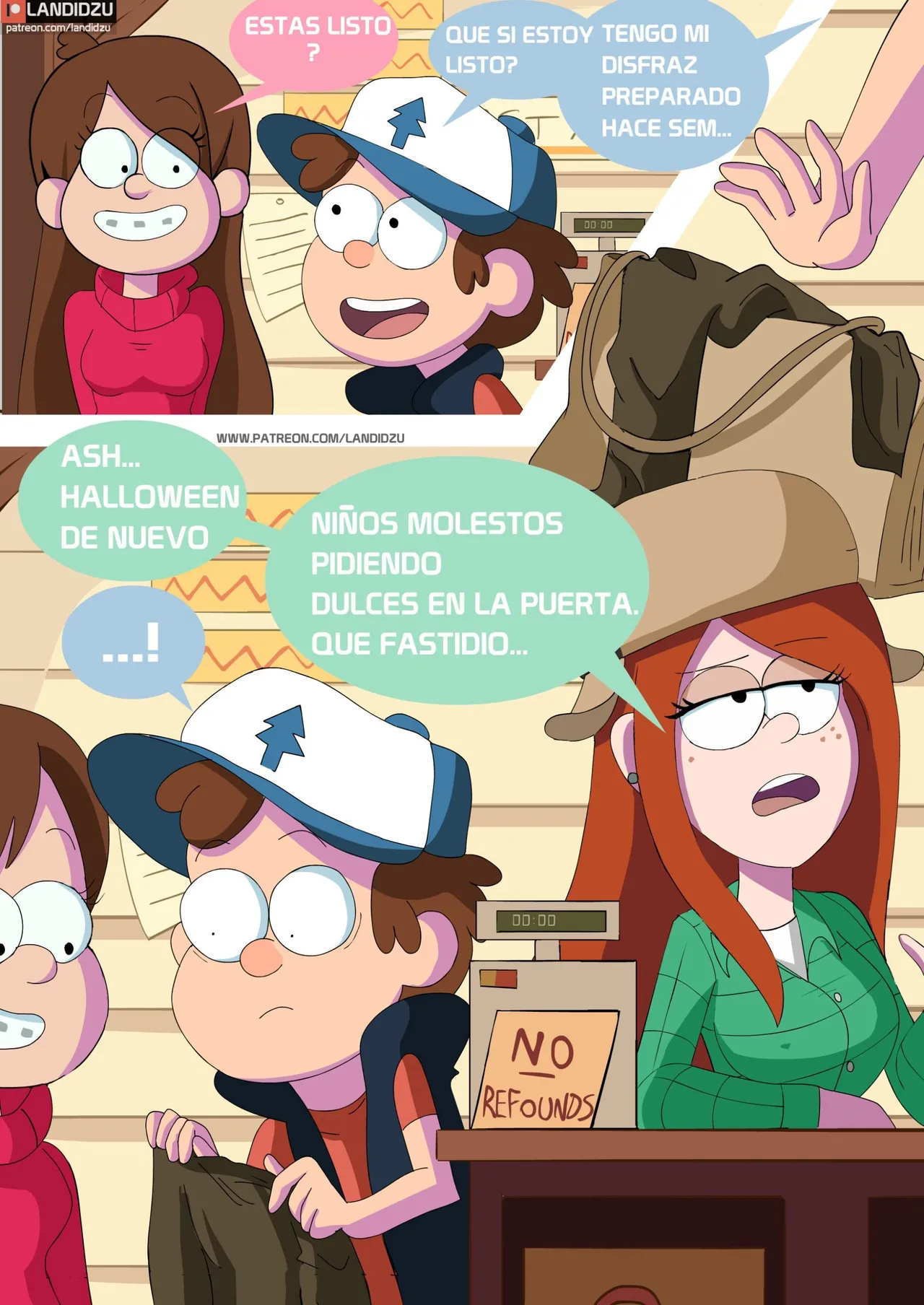 Trick or Treat + Extra  - Landidzu page 3 full