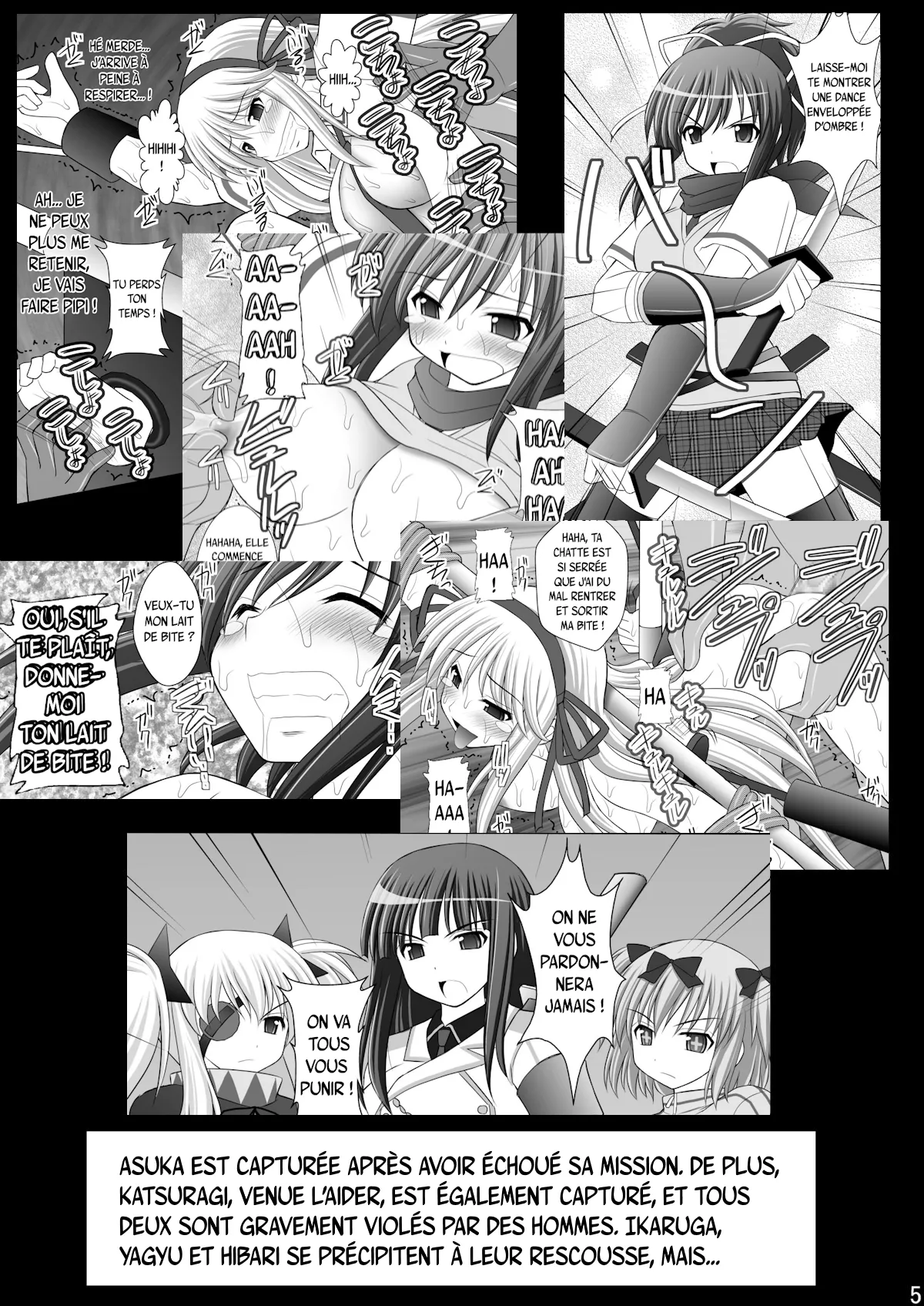 Otome Kunoichi Monzetsu Goumon Jigoku Emaki - Inran Mode Sono Ni _Ikaruga Yagyuu Hibari Hen_ | Rouleau infernal illustré de torture des jeunes ninjas en détresse - Mode obscène, Partie 2 : Ikaruga, Yagyu et Hibari page 4 full