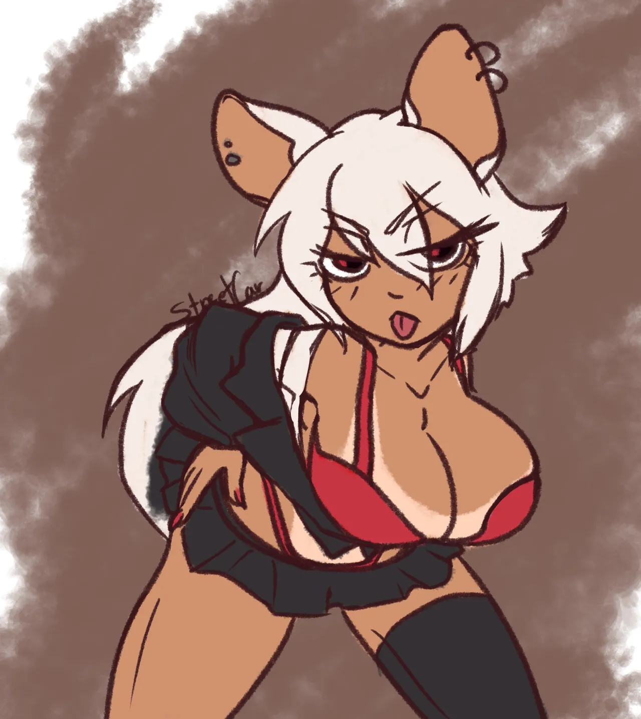 Alina - Big Tiddy Rat Gyaru GF page 4 full