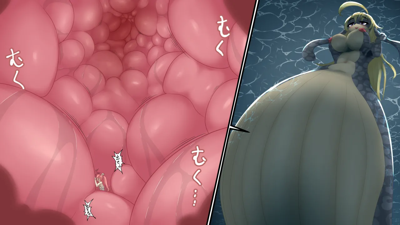 Kujira-san no nodo tte suggoi semairashī page 3 full