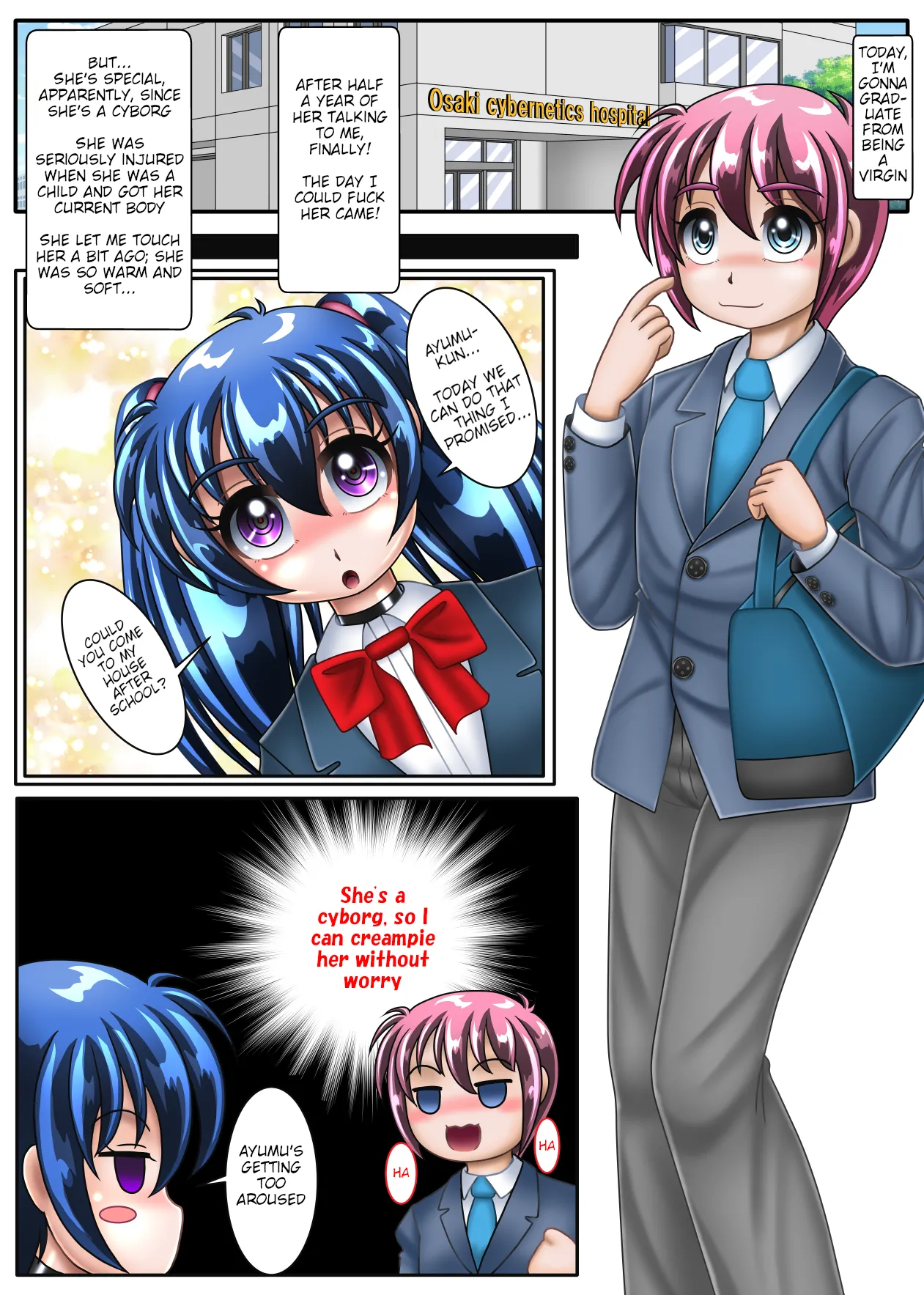 TS Cyborg Ayumu-kun page 2 full