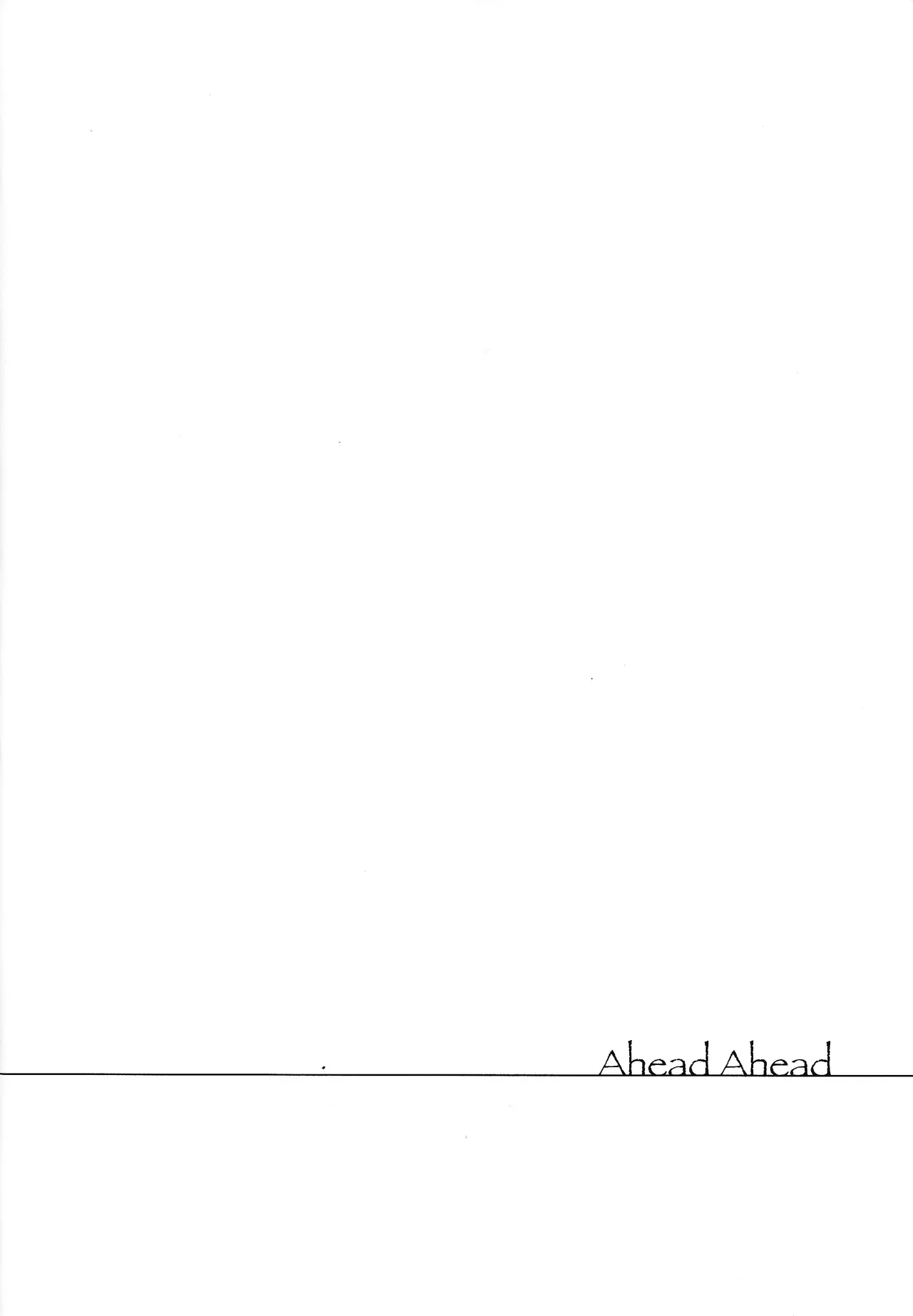 Ahead Ahead page 3 full