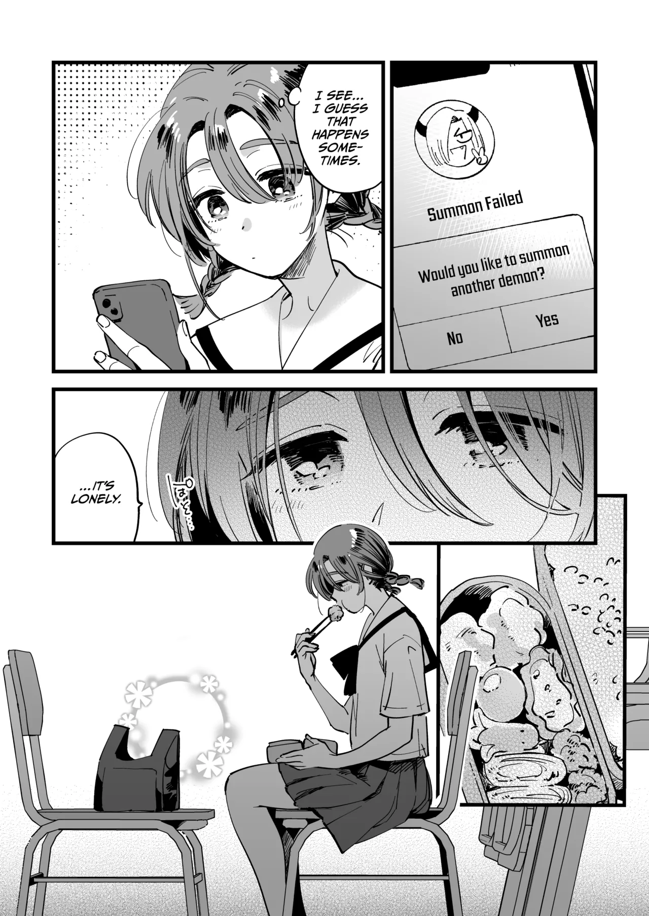 Chloe o Shoukan Dekinakatta Fumi-chan ga Samishiku Hitori Ecchi... page 2 full